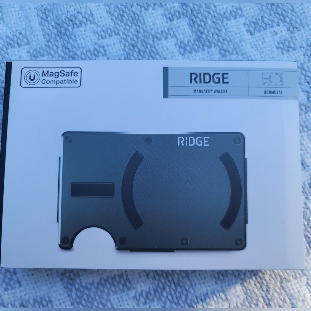 Ridge Gun Metal New Wallet